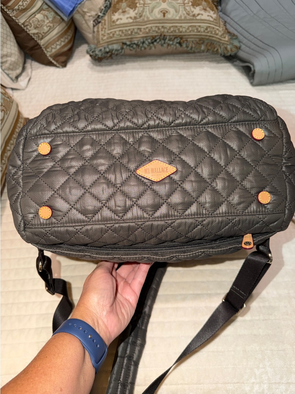 MZ Wallace Metro Utility Backpack in Magnet - Picture 9 of 16